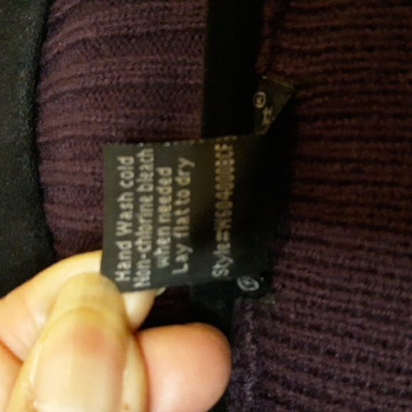 Eggplant (Purple) Sweater (#64) - Picture 7 of 8